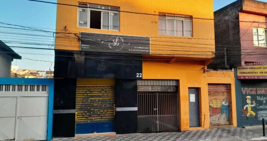 OPORTUNIDADE: EXCELENTE CASA,SALÃO E SALAS NO CENTRO DE CARAPICUÍBA!