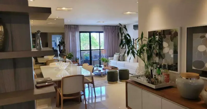 Venda de apartamento no Solar Fontaine Blue, 3 suítes, 3 salas e 2 vagas de garagem