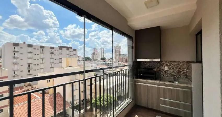 Apartamento com varanda gourmet para locação - 1 quarto 50m² edifício premiere