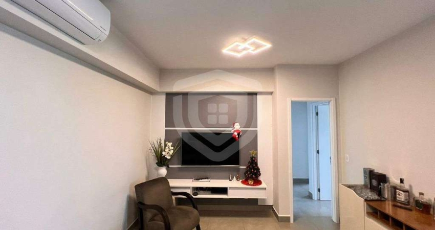 Apartamento com Varanda Gourmet, 3 quartos para alugar, 85 m² - Duo Residence Club - Bauru/SP