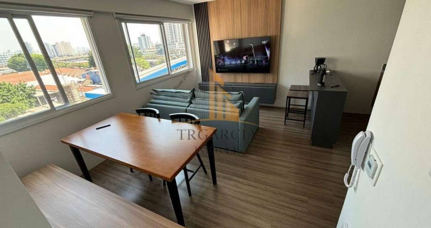 Imperdível: Apartamento em Belém - SP com 38m², 1 quarto e 1 banheiro por R$420.000 - Venda