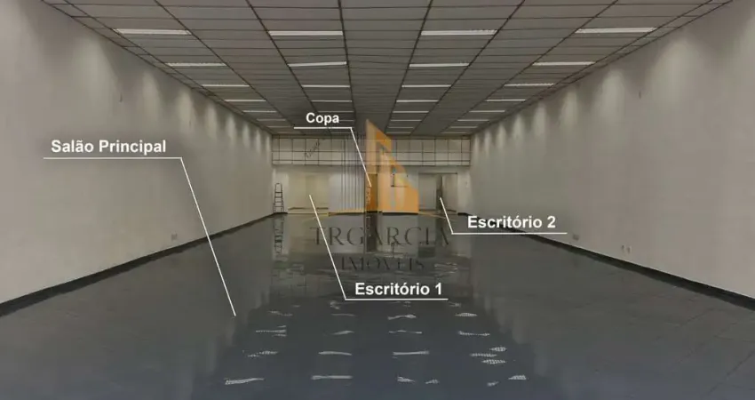 Loja/salão de 400m² na mooca - sp: locação por r$20.000 com 4 banheiros.