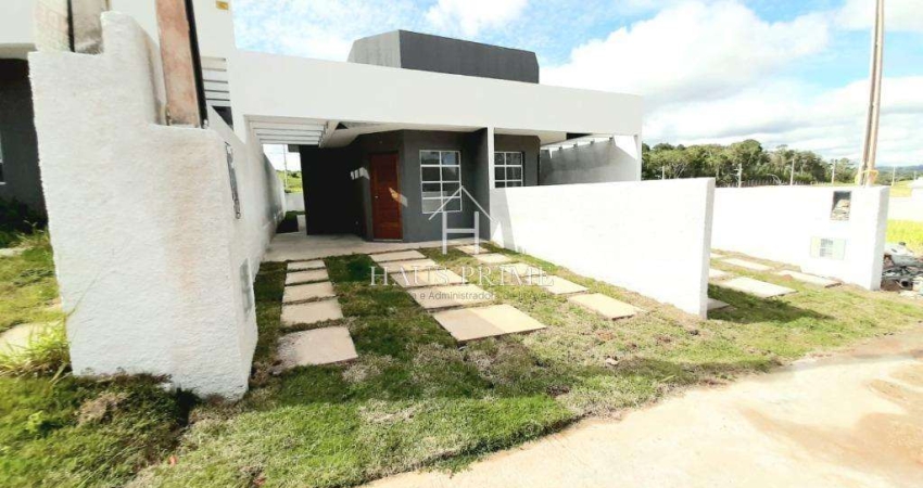 Venda | Casa com 60m², 2 quartos, 2 vagas. Flores do Aguassaí, Cotia SP