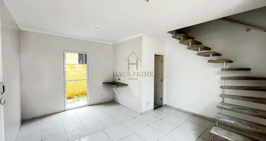 Casa para alugar em cotia, chácara rincão, com 2 quartos, com 49 m², residencial atenas