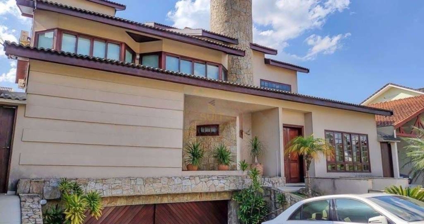 Casa com 4 dormitórios à venda, 537 m² por R$ 2.750.000 - Morada das Flores (Ald