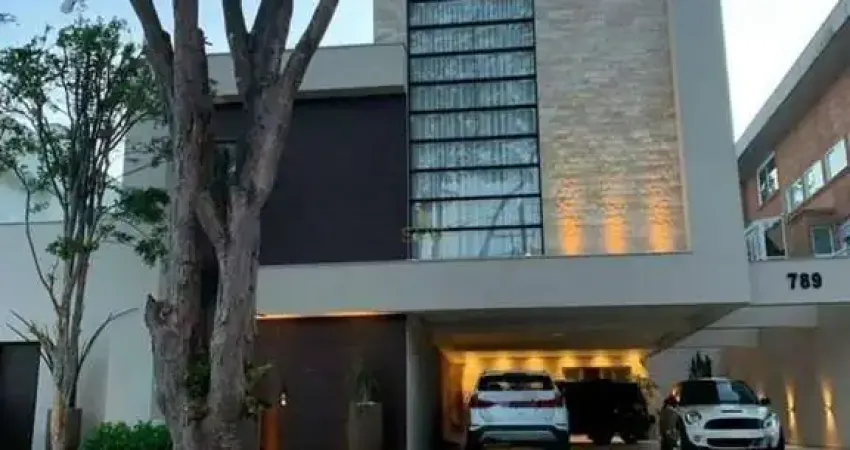 Alphaville 01 - Casa com 748m², 5 Suítes, 10 Vagas, Piscina, Churrasqueira, Lare
