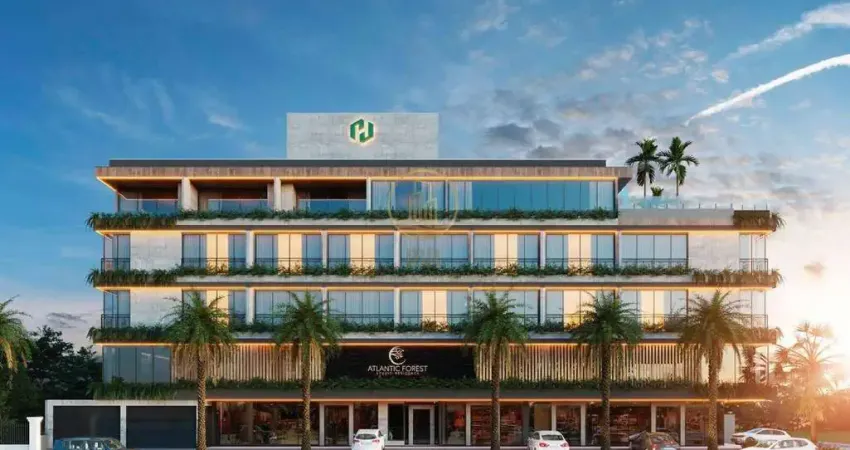 Pré-lançamento | atlantic forest studio residence studios tipo, studios cobertura e salas comerciais em bombinhas – sc a poucos passos das praias mais desejadas de santa catarina