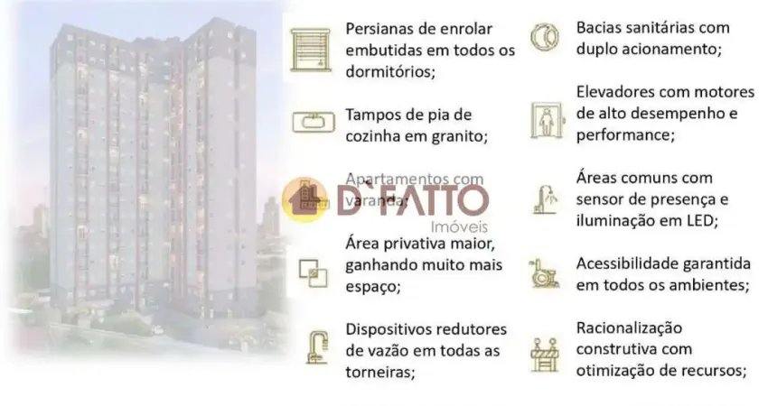 Apartamento com 1 dormitório à venda, 27 m² por R$ 178.000 - Freguesia do Ó - São Paulo/SP