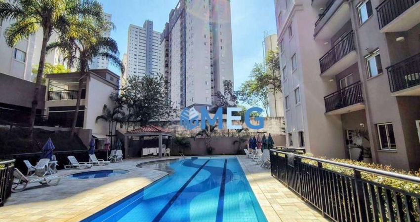Apartamento com 3 dormitórios para alugar, 106 m² por R$ 3.325,18/mês - Vila Augusta - Guarulhos/SP