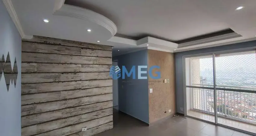 Apartamento para alugar, 49 m² por r$ 2.324,43/mês - ponte grande - guarulhos/sp