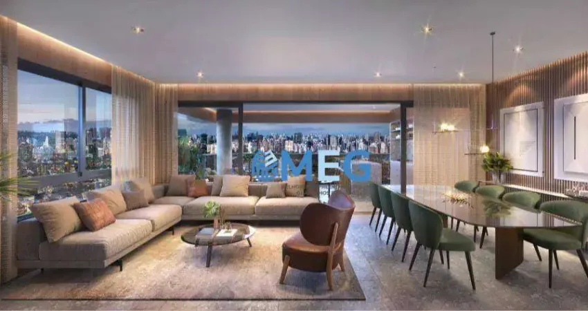 Apartamento garden à venda, 210 m² por r$ 4.199.000,00 - pinheiros - são paulo/sp