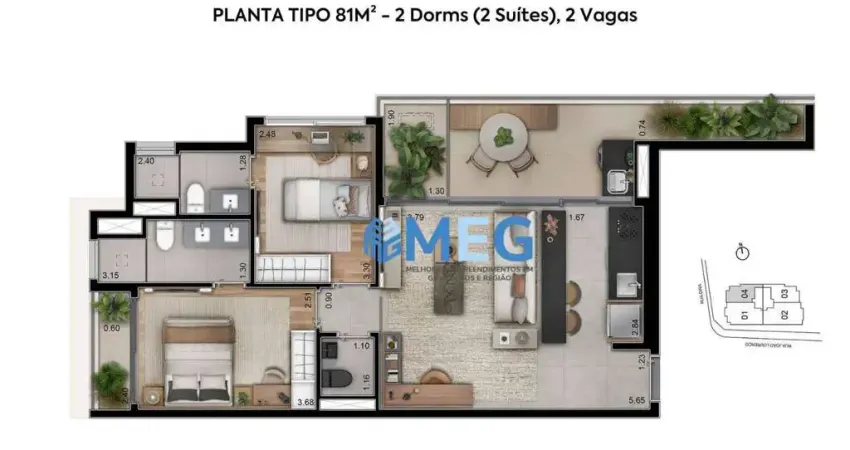 Apartamento com 2 dormitórios à venda, 81 m² por r$ 2.990.000,00 - vila nova conceição - são paulo/sp