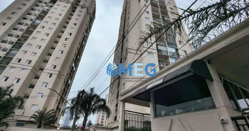 Apartamento com 3 dormitórios para alugar, 62 m² por r$ 3.101,91/mês - vila moreira - guarulhos/sp