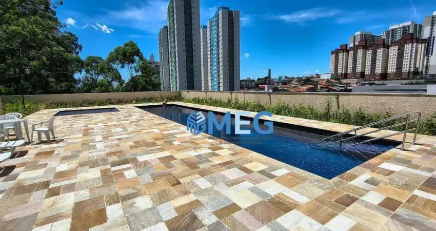 Apartamento com 2 dormitórios para alugar, 44 m² por r$ 2.658,05/mês - vila antonieta - guarulhos/sp