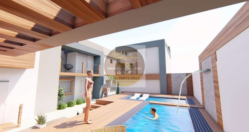 Apartamento 02 Dorm. em Coroa Vermelha  -  Santa Cruz Cabrália