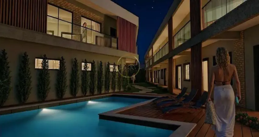 Apartamento 2 dorms à venda na praia de taperapuã, porto seguro