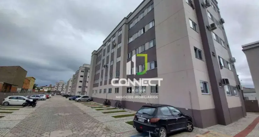 Apartamento com 2 dormitórios para alugar, 49 m² por r$ 2.435,96/mês - murta - itajaí/sc