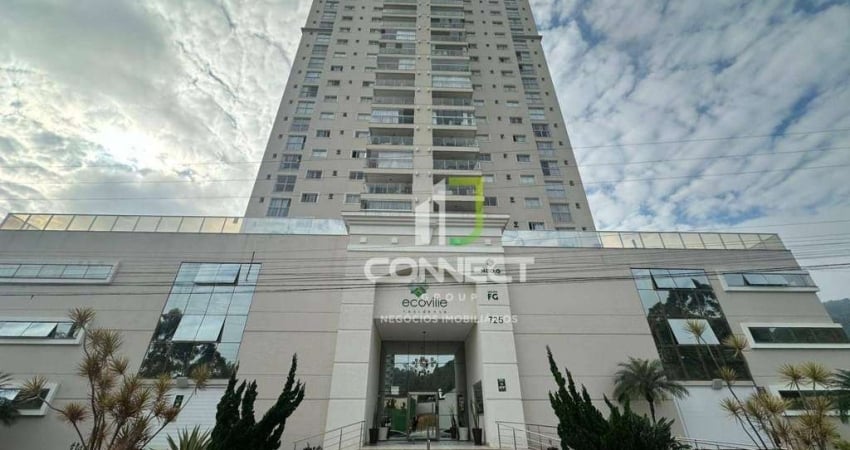 Apartamento com 2 dormitórios para alugar, 70 m² por R$ 4.640,71/mês - Ressacada - Itajaí/SC