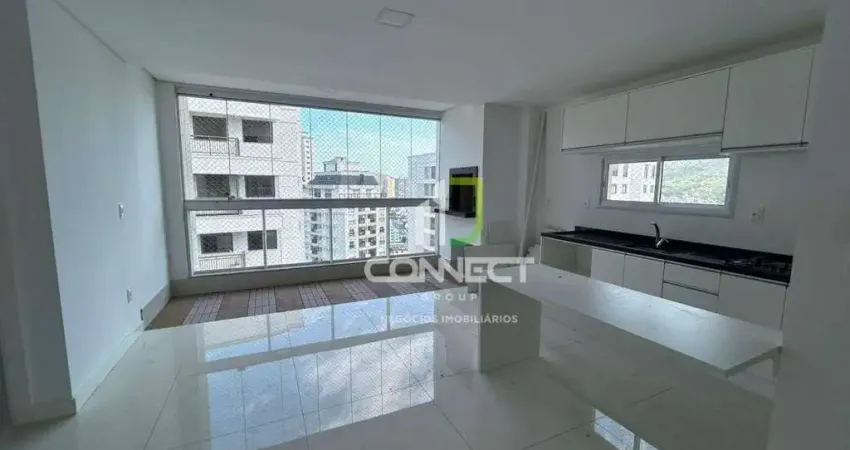 Apartamento com 2 dormitórios para alugar, 76 m² por r$ 5.540,00/mês - fazenda - itajaí/sc