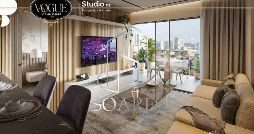 Vogue nazaré - studios e apartamentos de 1 e 2 quartos (1 suites) em nazaré - belém alto padrão 02
