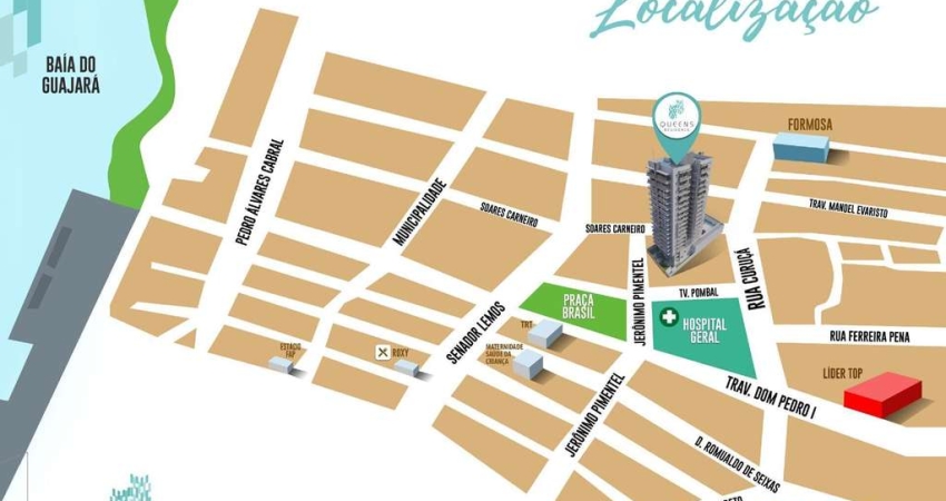 QUEENS RESIDENCE – Projeto Imponente e Localização Privilegiada