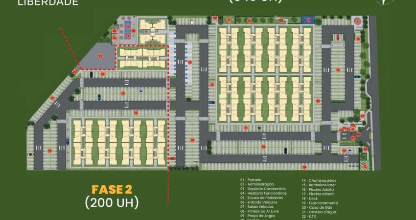 Apartamento com 2 quartos à venda na Rua das Orquídeas, 17, Águas Brancas, Ananindeua