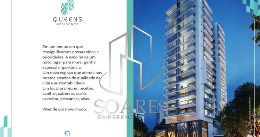 Queens residence – 3 quartos com suíte e varanda gourmet no umarizal