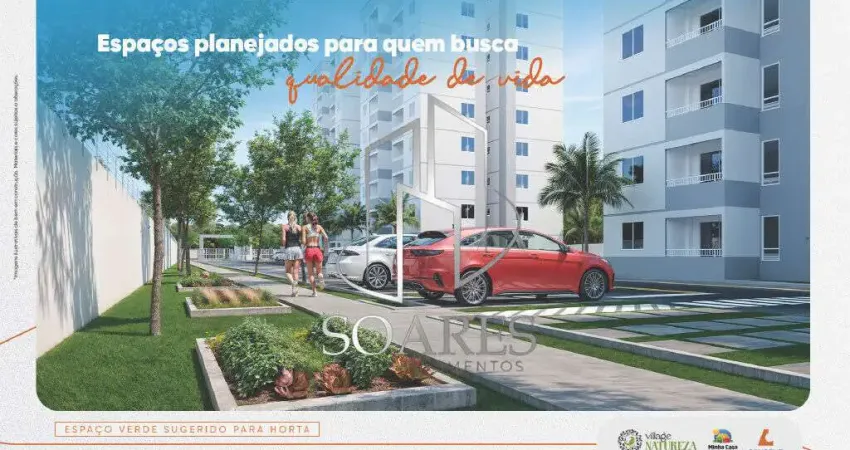 Illage natureza belém – 2 quartos, vaga de garagem e estrutura