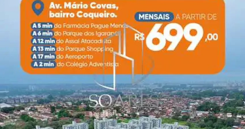 Village natureza: seu novo endereço na mario covas - apartamentos de 2/4