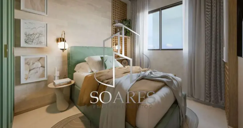 Torre vértice: são 7 apartamentos por andar, que garantem conforto, privacidade