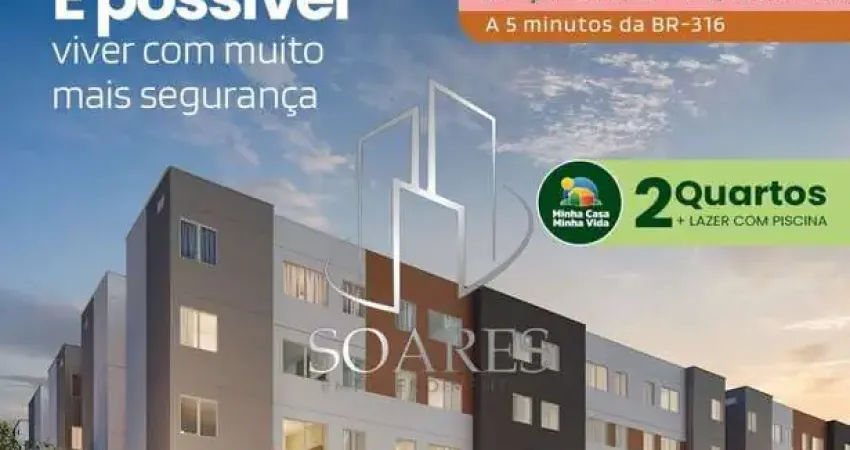 Minha casa minha vida em ananindeua: apê novo com entrada facilitada