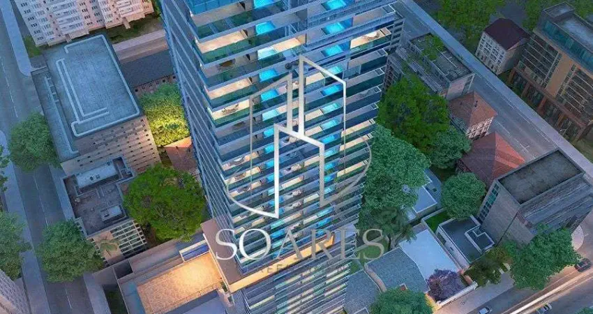 More no w fifty batista campos – apartamento de 1 quarto com varanda gourmet em belém