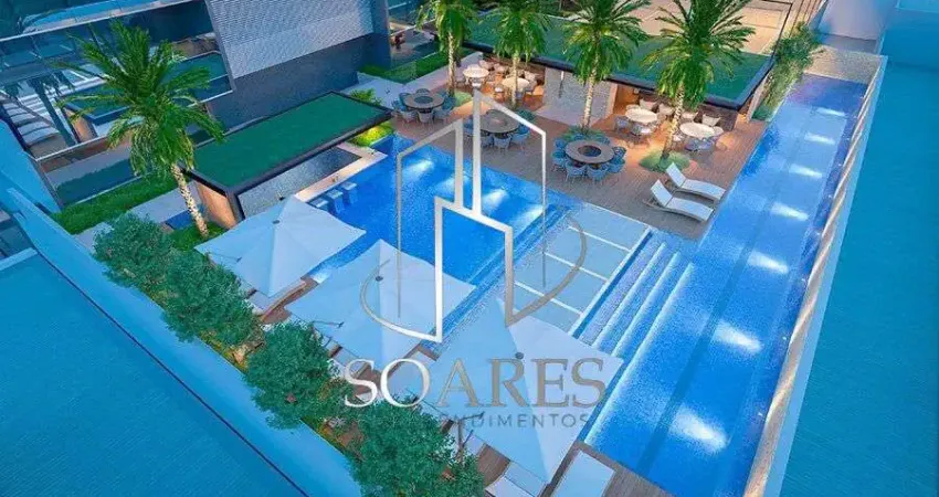 W fifty batista campos – oportunidade: 53m², 1 quarto e varanda gourmet em condomínio moderno