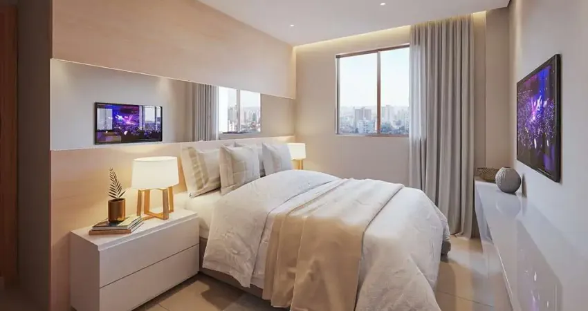 More no inovar residence – 38m², 52m² e 70m² próximo à batista campos