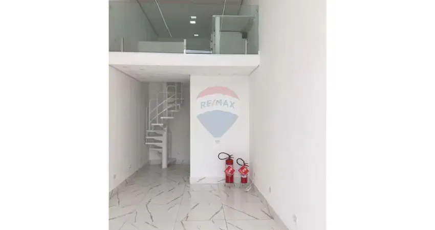 Ótima oportunidade de locação salão comercial c/mezanino - centro  de santo andré!