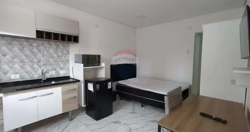 Excelente kitnet mobiliado para locação/av. dom josé gaspar