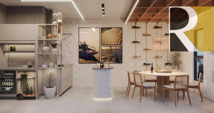 Apartamento com 1 ou 2 dormitórios à venda, 25, 38, 53 m² por R$ 204.000 - Intermares - Cabedelo/PB
