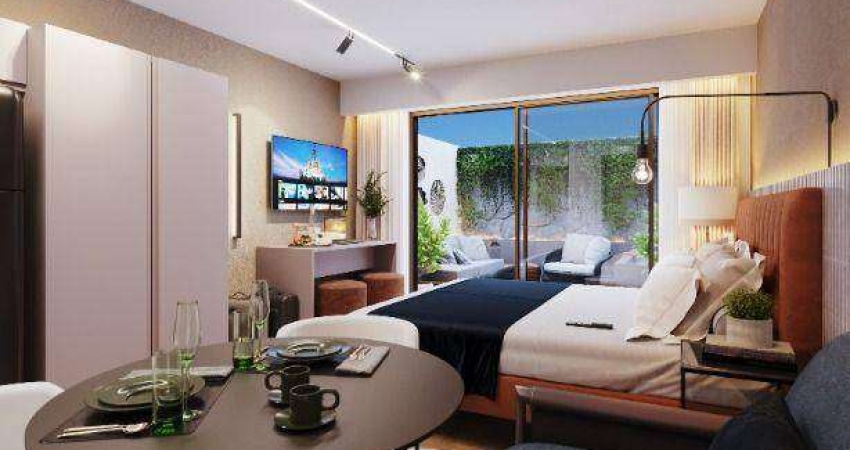 Apartamento flat com 1 dormitório à venda, 24 m² por R$ 482.000 - Tambaú - João Pessoa/PB