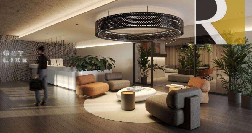 Apartamento Flat com 1 e 2 dormitório à venda, 25 m² a 67m² por R$ 354.000 - Cabo Branco - João Pessoa/PB
