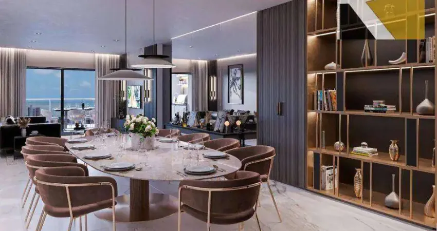 Apartamento com 3 dormitórios à venda, 131 m² por R$ 1.389.000,00 - Jardim Oceania - João Pessoa/PB