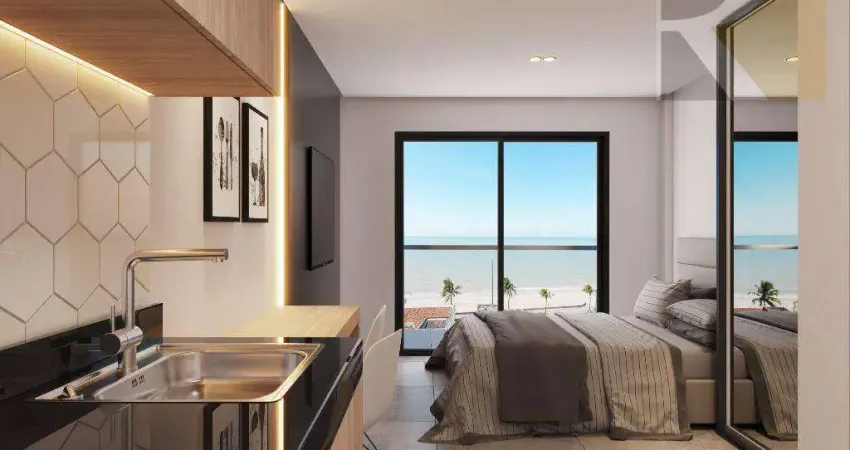 Flat com 1 dormitório à venda, 25 m² por R$ 419.000,00 - Manaíra - João Pessoa/PB
