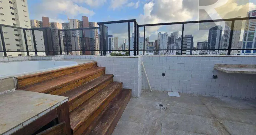 Cobertura com suites para alugar, 200 m² por R$ 6.000/mês - Aeroclube - João Pessoa/PB