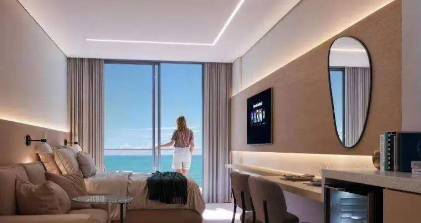 Flat com 1 dormitório à venda, 25 m² por r$ 390.000 - bessa - joão pessoa/pb