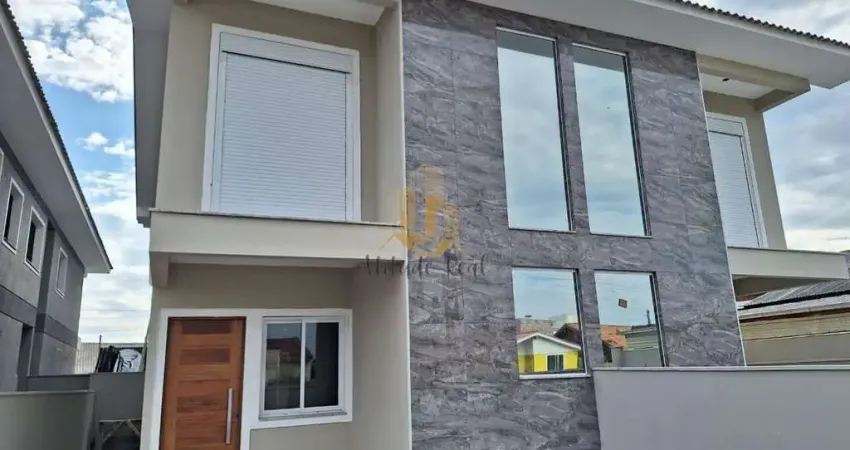 Sobrado geminado com 3 dormitórios à venda, 99,6 m² - Praia Do Sonho (Ens Brito) - Palhoça/SC