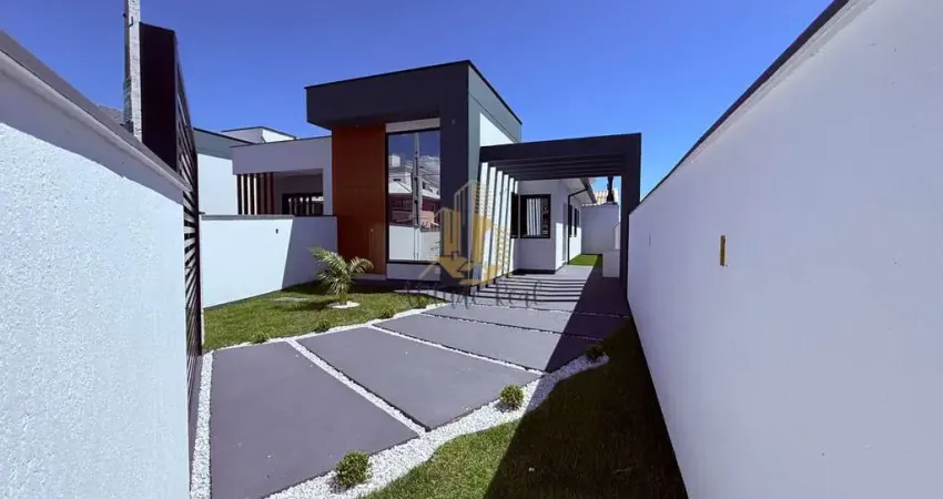 Casas geminadas novas à venda, 03 dormitórios, sendo uma suíte, bairro Nova Palhoça - Palhoça/SC