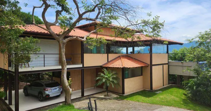Casa com 4 suítes à venda por r$ 5.500.000 - santa tereza - ilhabela/sp