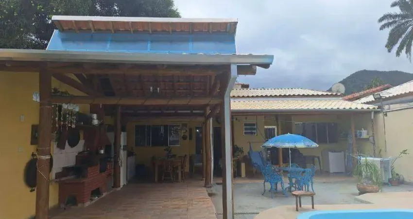 Casa com 3 dormitórios para alugar, 90 m² por r$ 5.000,00/ano - barequeçaba - são sebastião/sp