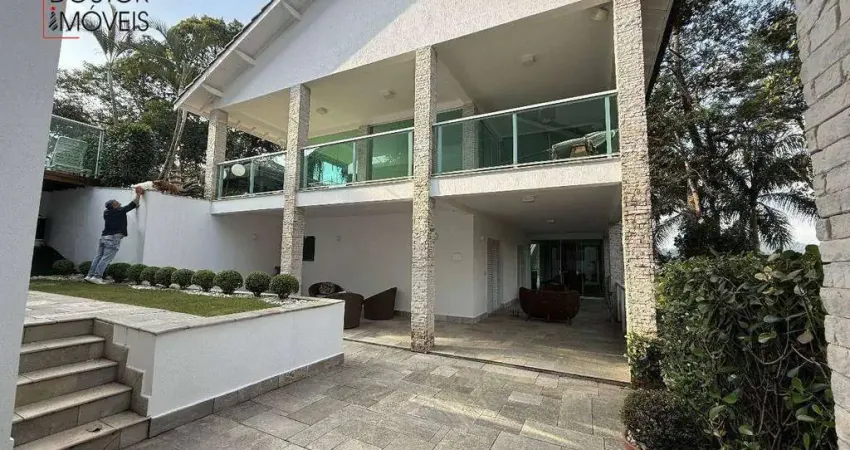Casa com 6 dormitórios à venda, 950 m² por r$ 6.900.000 - são bento - arujá/sp