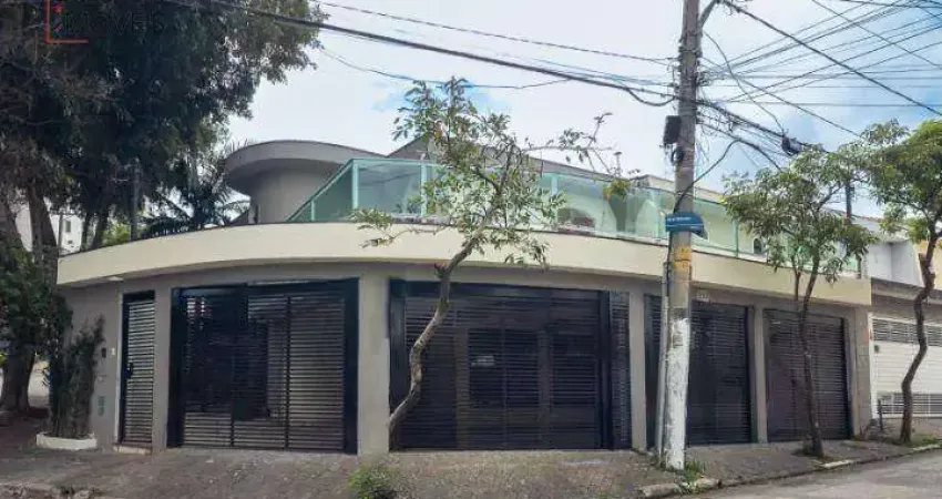 Sobrado com 3 dormitórios para alugar, 350 m² por r$ 12.000,00/mês - jardim textil - são paulo/sp