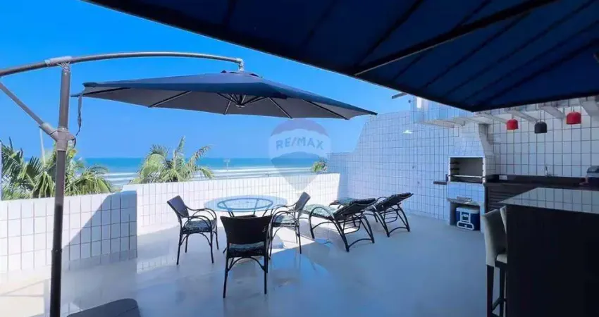 COBERTURA DUPLEX À VENDA, FRENTE AO MAR EM BORACÉIA, BERTIOGA - SP